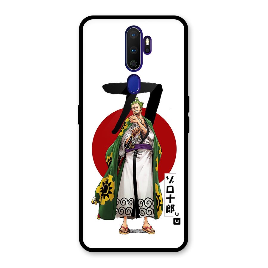 Zoro Stance Glass Back Case for Oppo A9 (2020)
