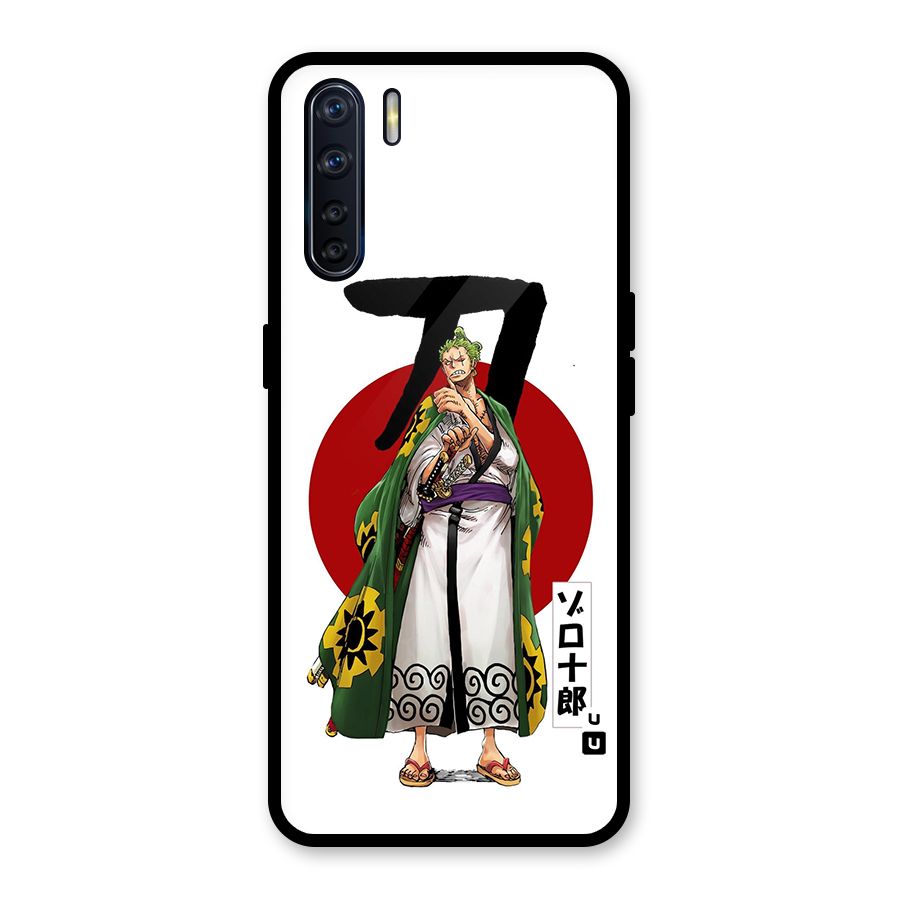 Zoro Stance Glass Back Case for Oppo F15