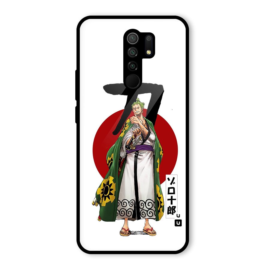 Zoro Stance Glass Back Case for Poco M2