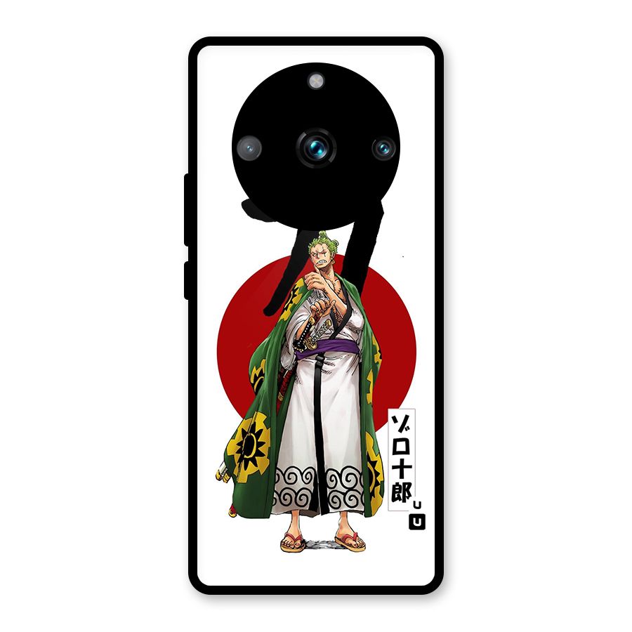 Zoro Stance Glass Back Case for Realme 11 Pro Plus