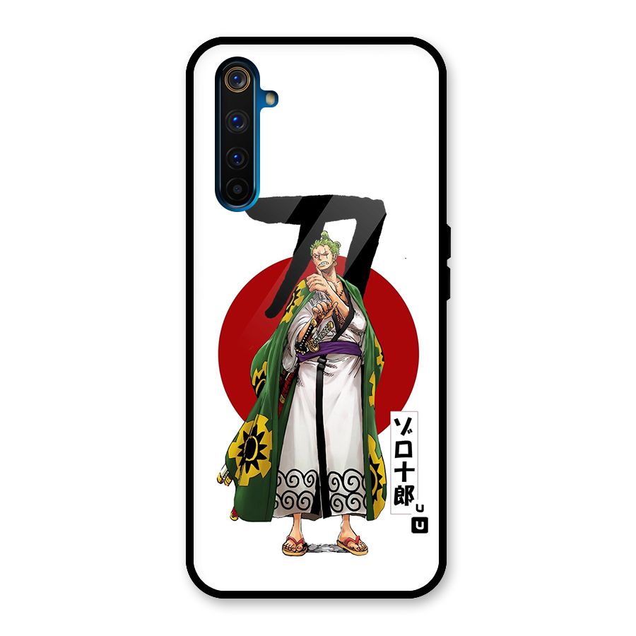Zoro Stance Glass Back Case for Realme 6 Pro