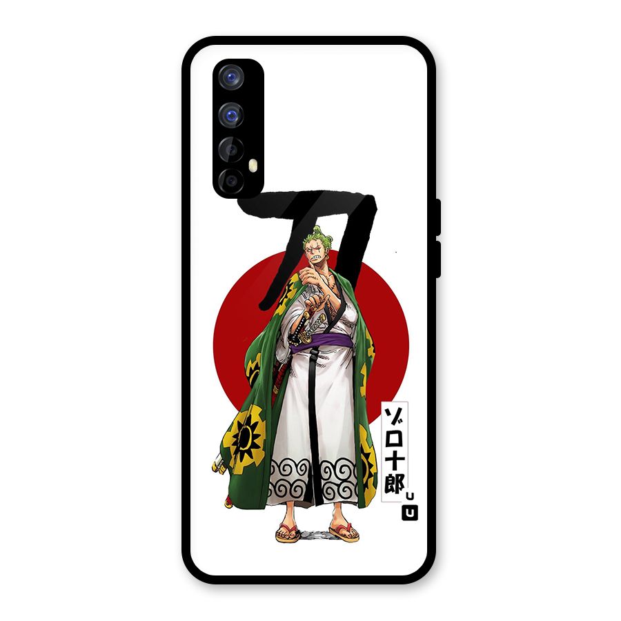 Zoro Stance Glass Back Case for Realme 7