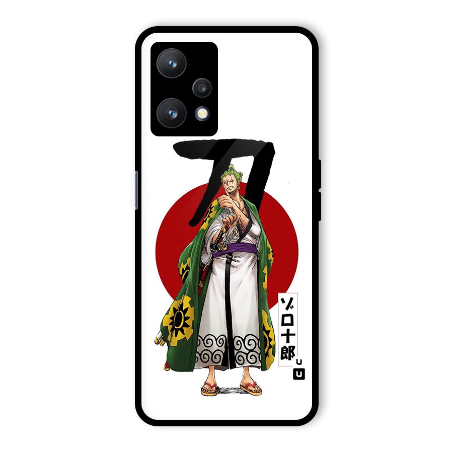 Zoro Stance Glass Back Case for Realme 9 Pro 5G