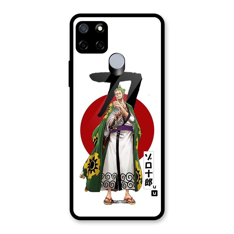 Zoro Stance Glass Back Case for Realme C15
