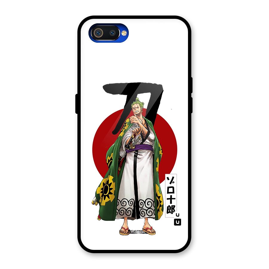 Zoro Stance Glass Back Case for Realme C2
