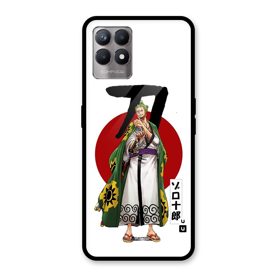 Zoro Stance Glass Back Case for Realme Narzo 50