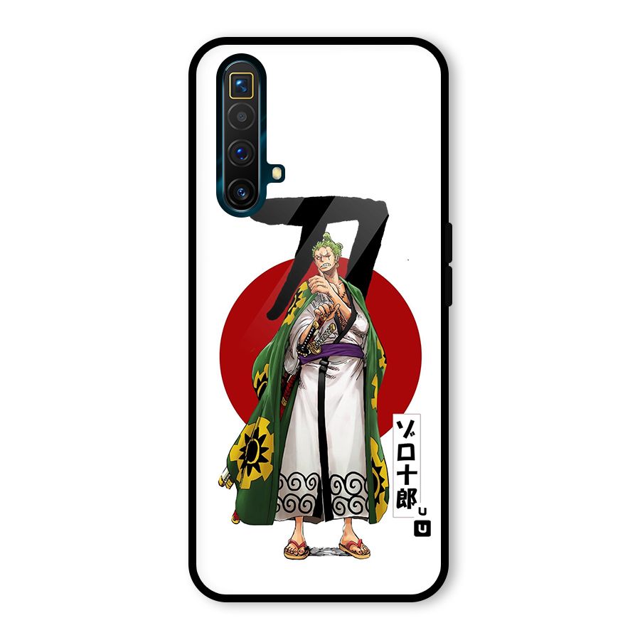 Zoro Stance Glass Back Case for Realme X3