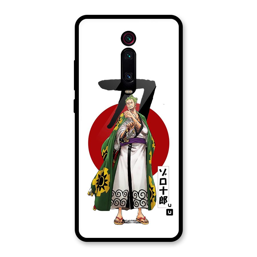 Zoro Stance Glass Back Case for Redmi K20