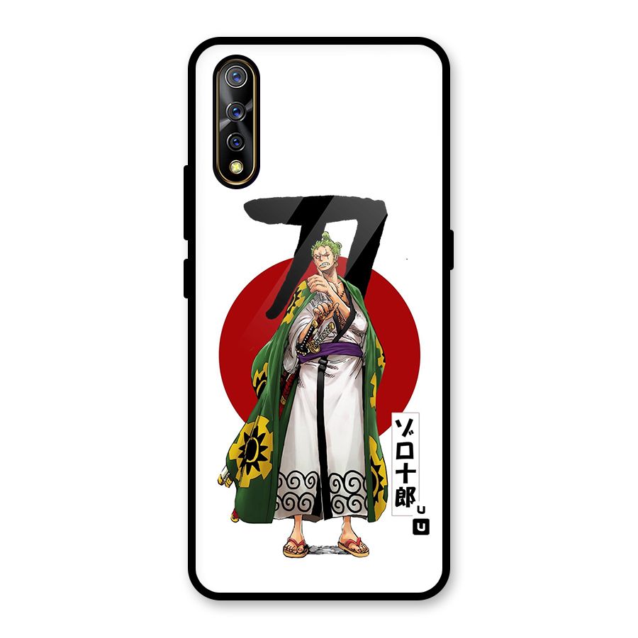 Zoro Stance Glass Back Case for Vivo S1