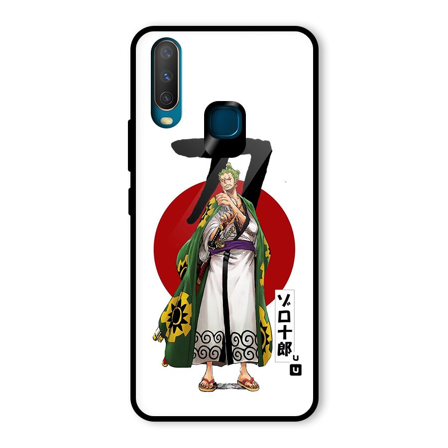 Zoro Stance Glass Back Case for Vivo U10