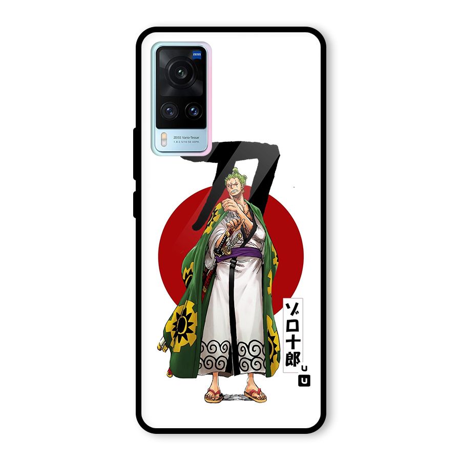 Zoro Stance Glass Back Case for Vivo X60