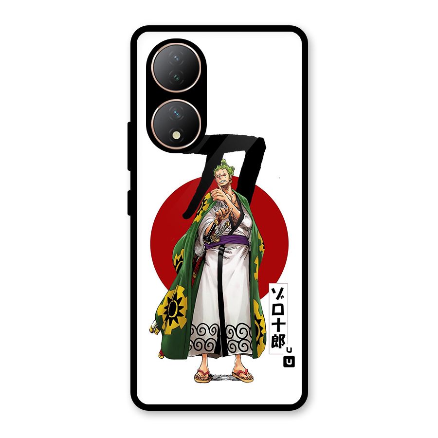 Zoro Stance Glass Back Case for Vivo Y100