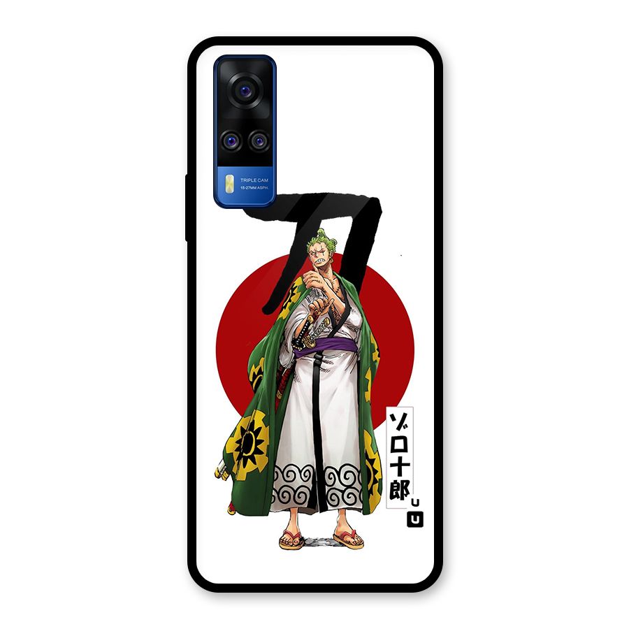 Zoro Stance Glass Back Case for Vivo Y31