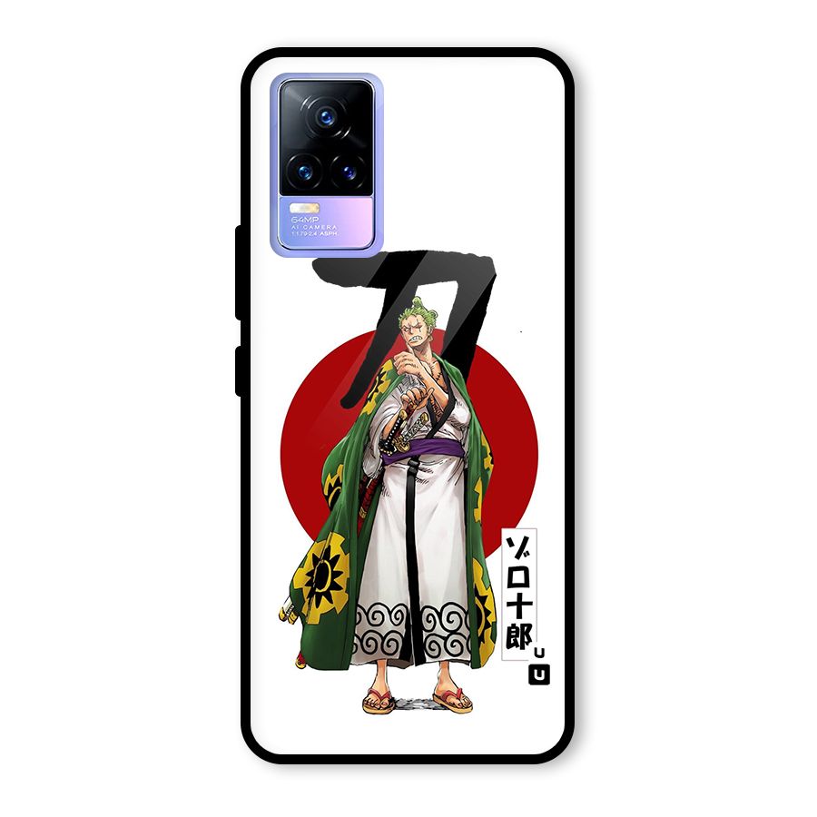 Zoro Stance Glass Back Case for Vivo Y73