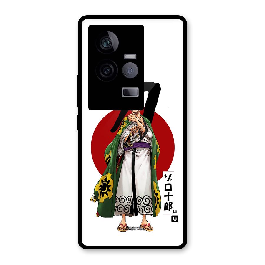 Zoro Stance Glass Back Case for Vivo iQOO 11 5G