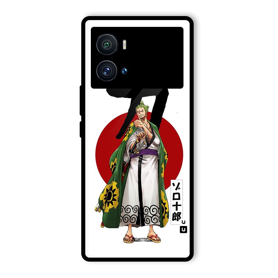 Zoro Stance Glass Back Case for Vivo iQOO 9 Pro