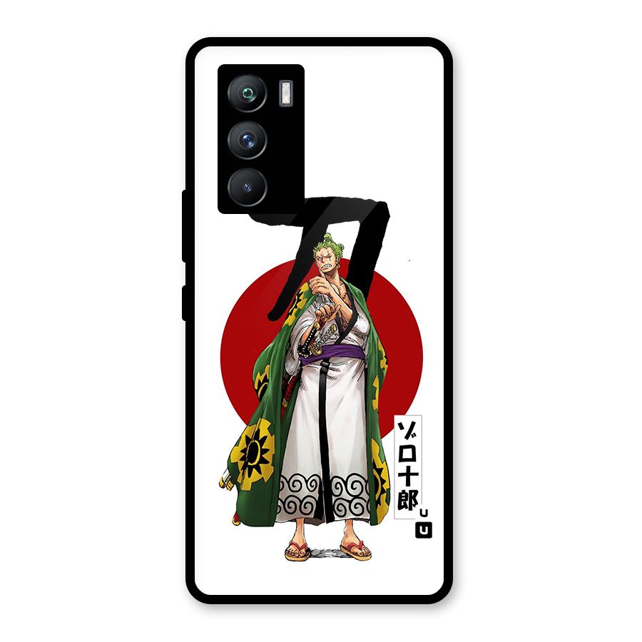 Zoro Stance Glass Back Case for Vivo iQOO 9 SE