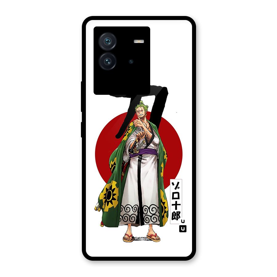 Zoro Stance Glass Back Case for Vivo iQOO Neo 6 5G