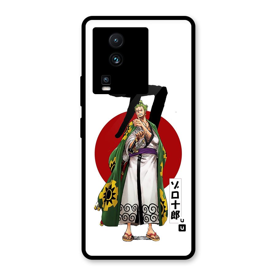 Zoro Stance Glass Back Case for Vivo iQOO Neo 7