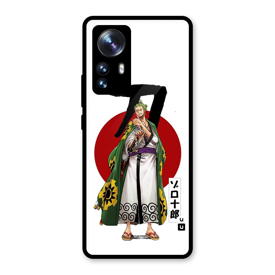 Zoro Stance Glass Back Case for Xiaomi 12 Pro