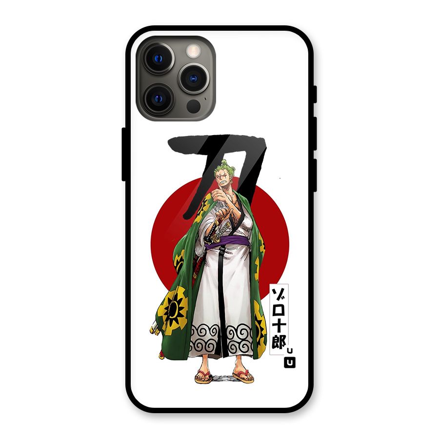 Zoro Stance Glass Back Case for iPhone 12 Pro Max