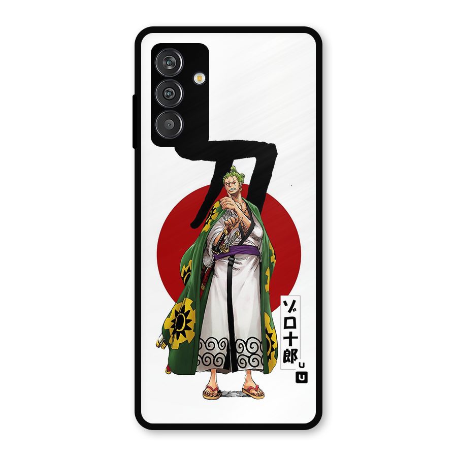 Zoro Stance Metal Back Case for Galaxy F13