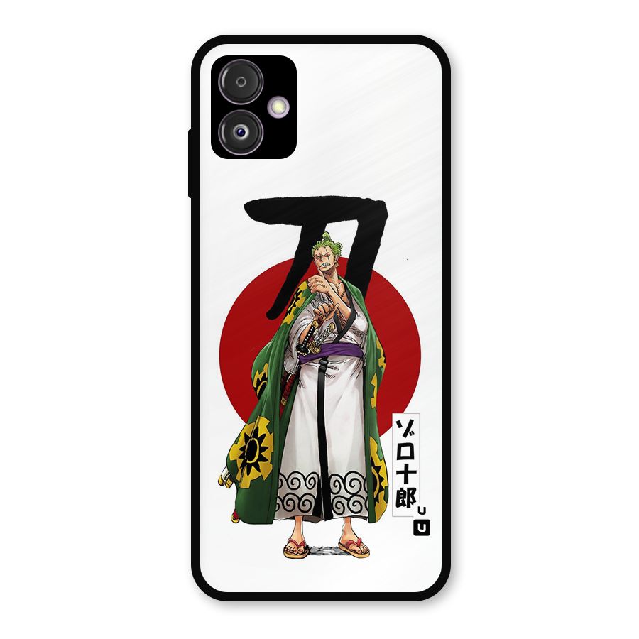 Zoro Stance Metal Back Case for Galaxy F14