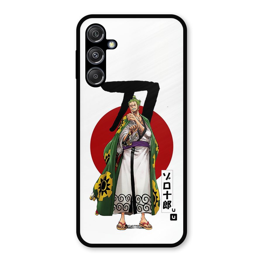 Zoro Stance Metal Back Case for Galaxy M34 5G