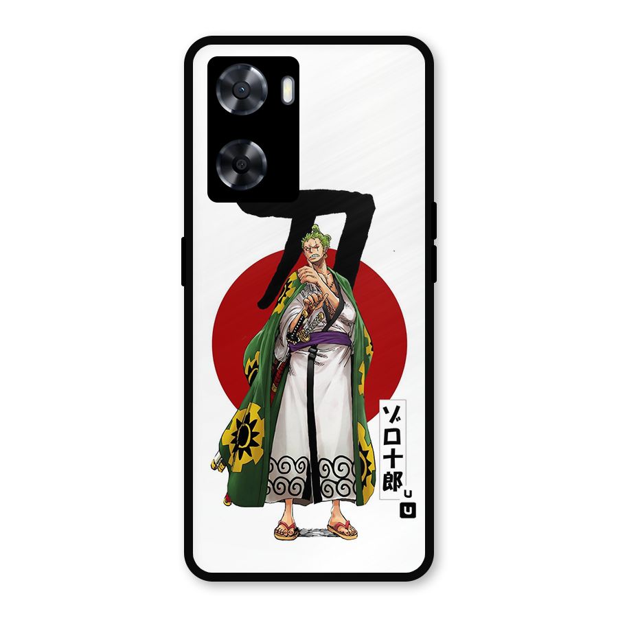 Zoro Stance Metal Back Case for Oppo A57 2022