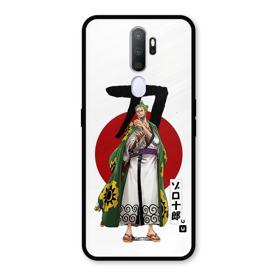 Zoro Stance Metal Back Case for Oppo A9 (2020)