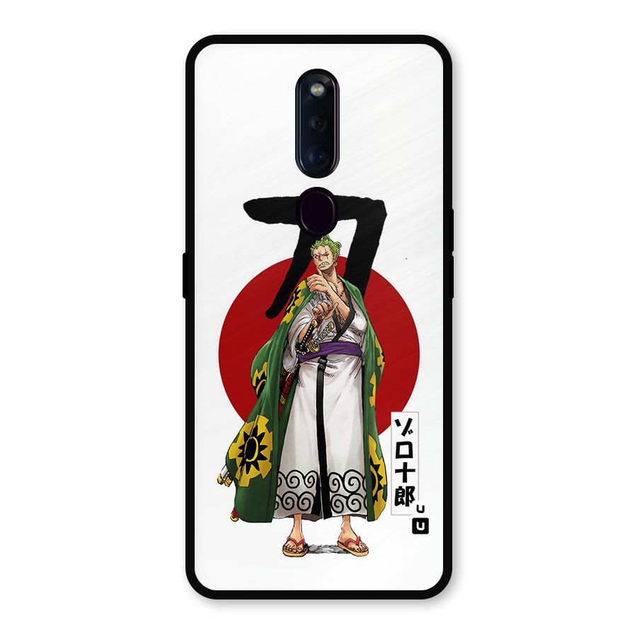 Zoro Stance Metal Back Case for Oppo F11 Pro
