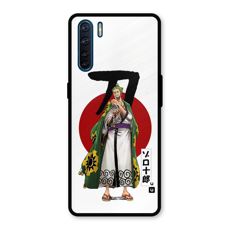 Zoro Stance Metal Back Case for Oppo F15