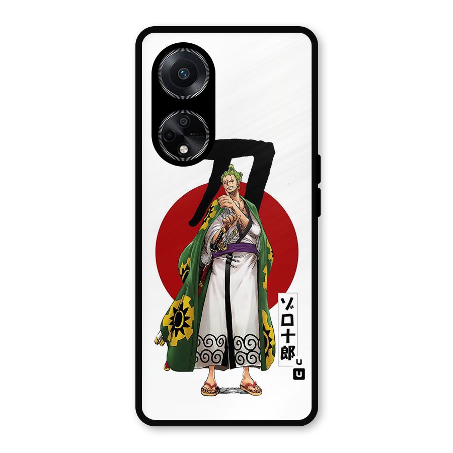 Zoro Stance Metal Back Case for Oppo F23