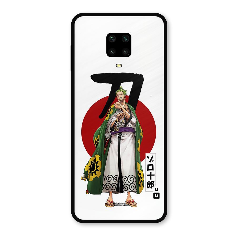 Zoro Stance Metal Back Case for Redmi Note 10 Lite