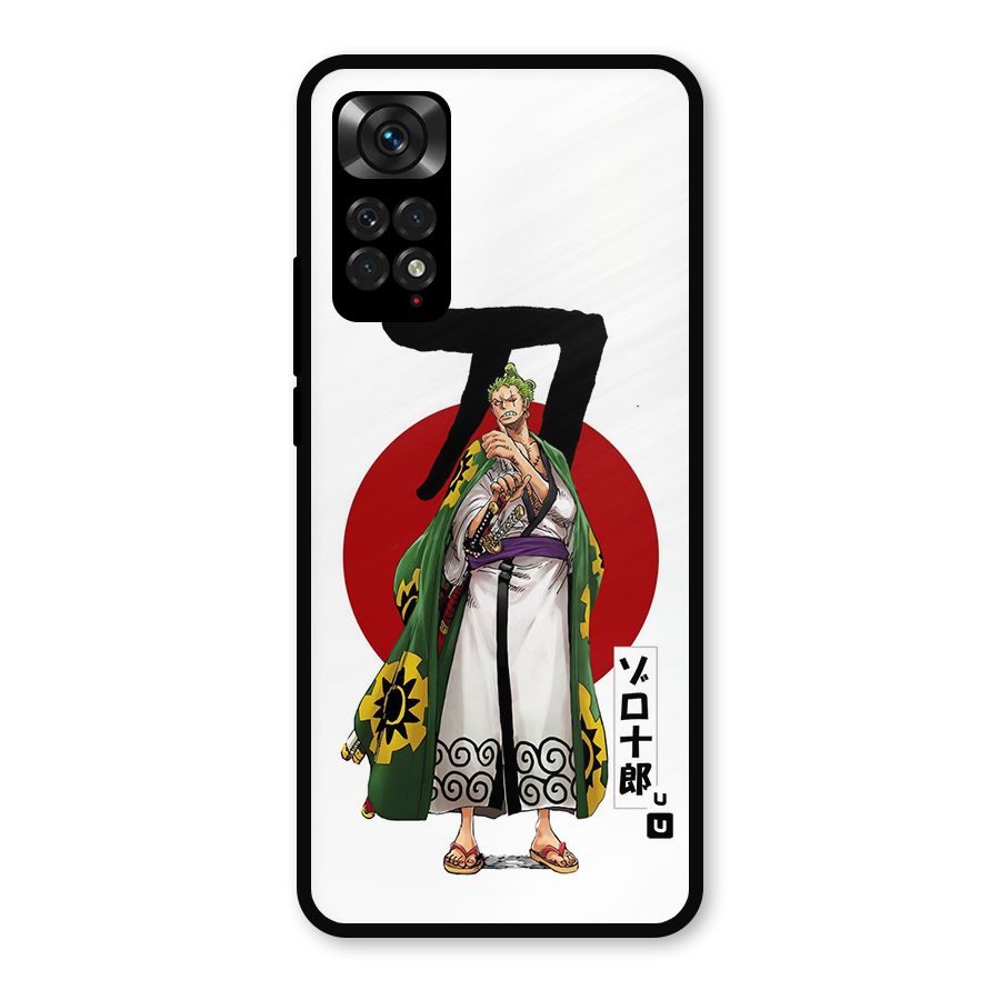 Zoro Stance Metal Back Case for Redmi Note 11s
