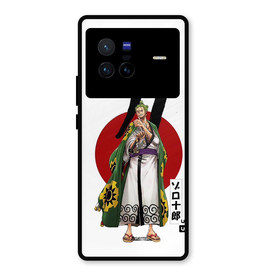 Zoro Stance Metal Back Case for Vivo X80