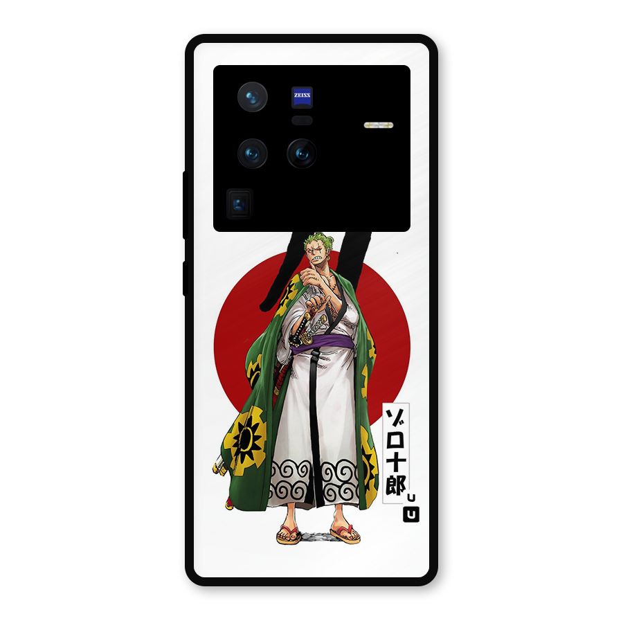 Zoro Stance Metal Back Case for Vivo X80 Pro