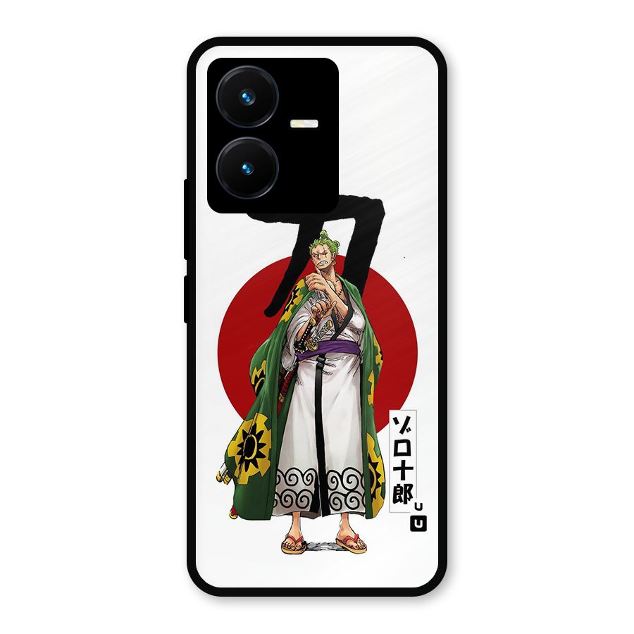 Zoro Stance Metal Back Case for Vivo Y22