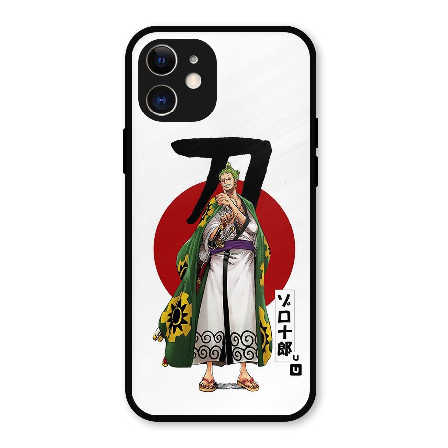 Zoro Stance Metal Back Case for iPhone 12