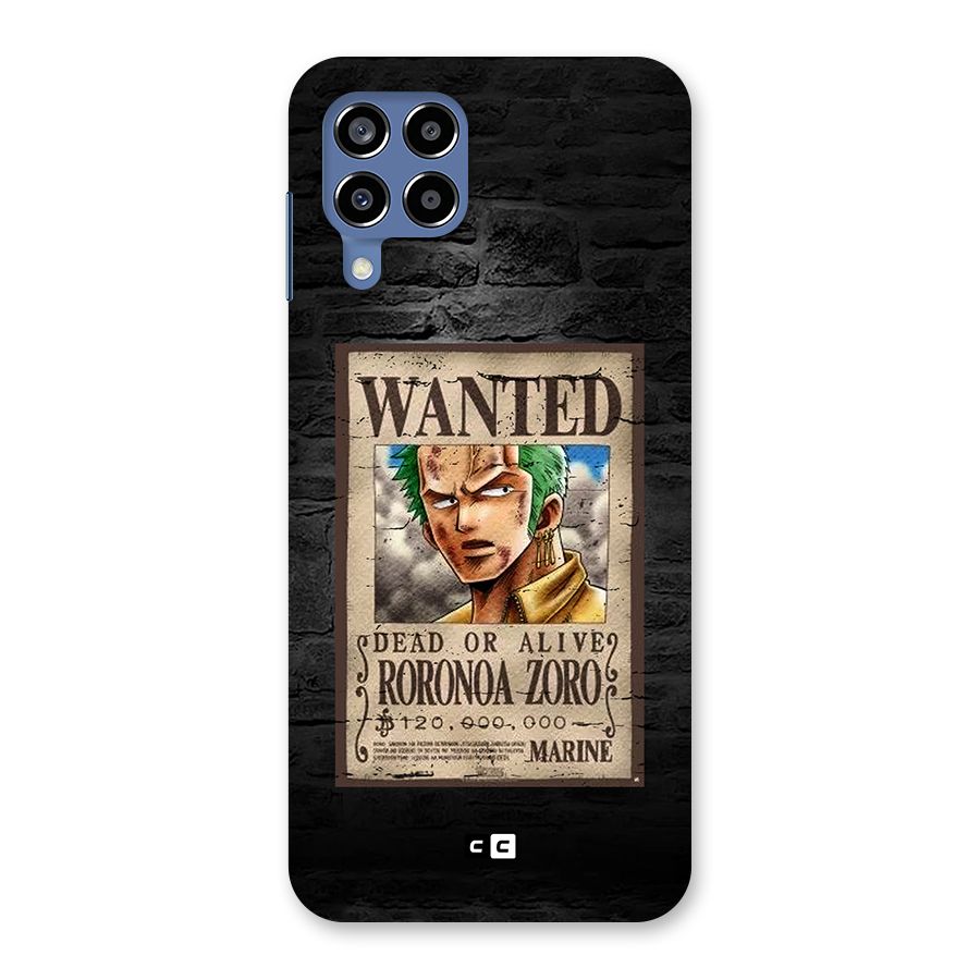 Zoro Wanted Back Case for Galaxy M53 5G