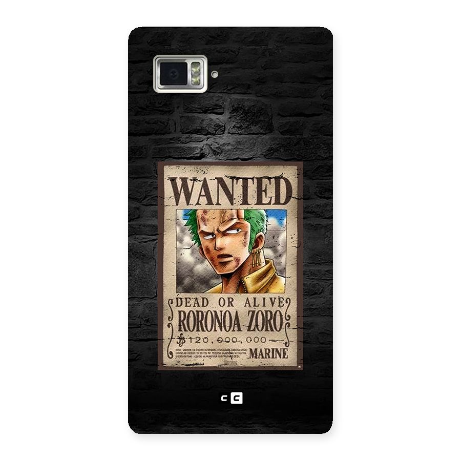 Zoro Wanted Back Case for Lenovo Vibe Z2 Pro K920