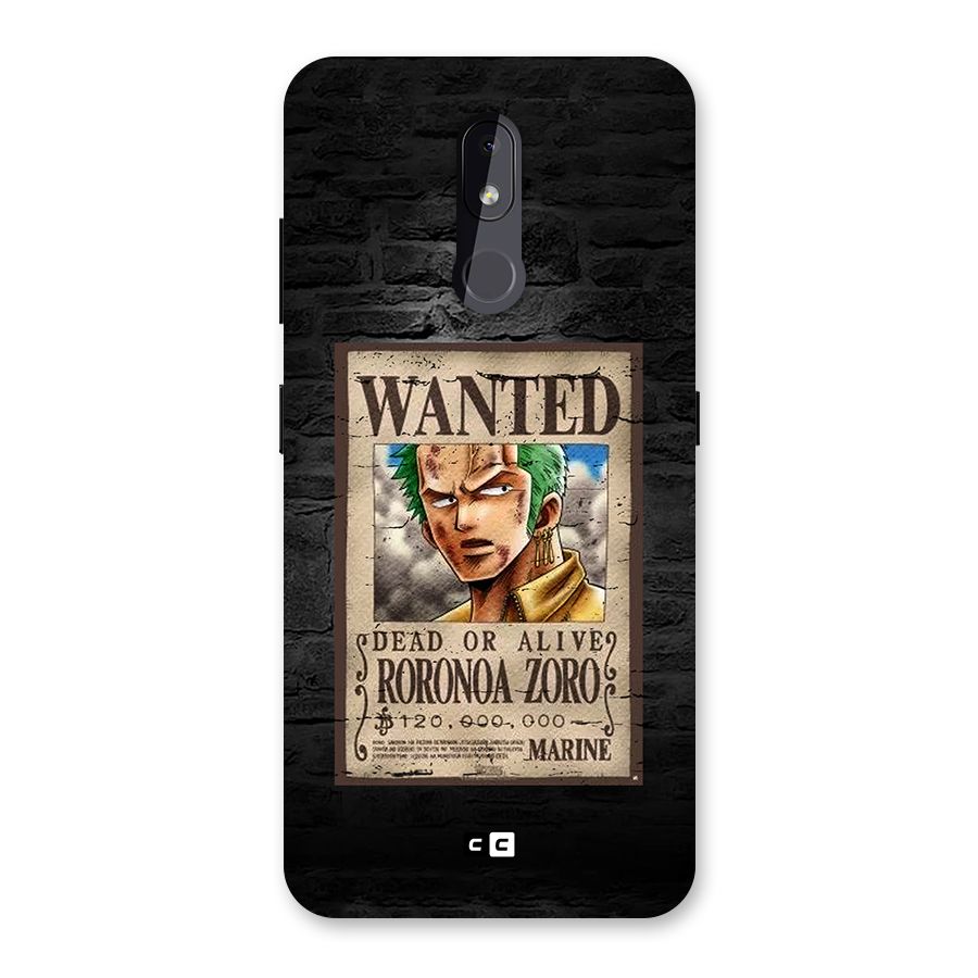 Zoro Wanted Back Case for Nokia 3.2