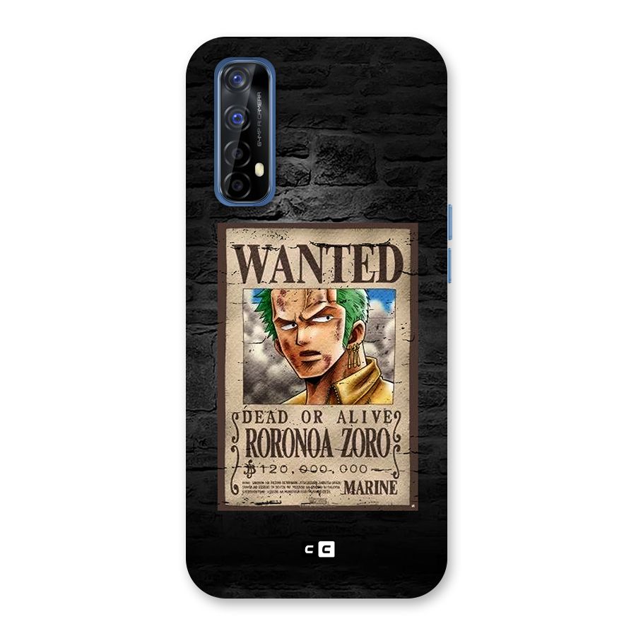 Zoro Wanted Back Case for Realme 7