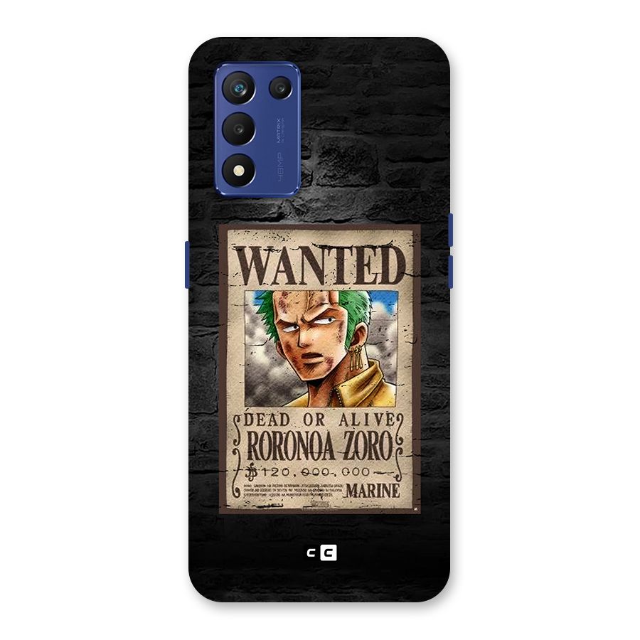 Zoro Wanted Back Case for Realme 9 5G Speed