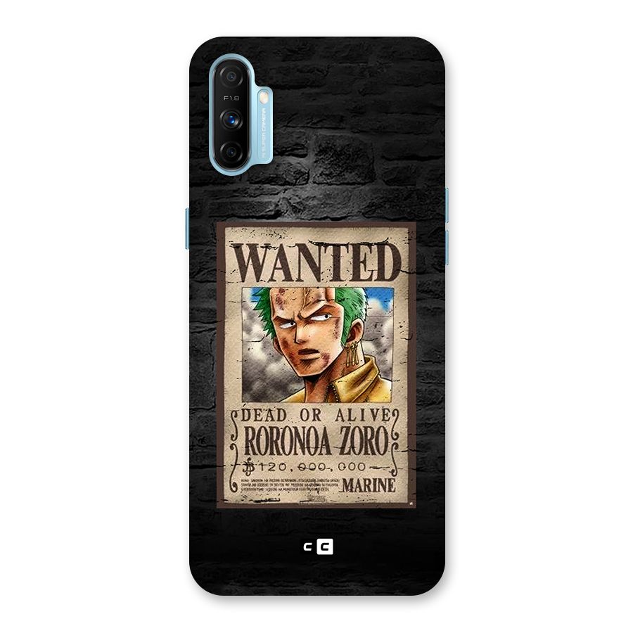Zoro Wanted Back Case for Realme Narzo 20A