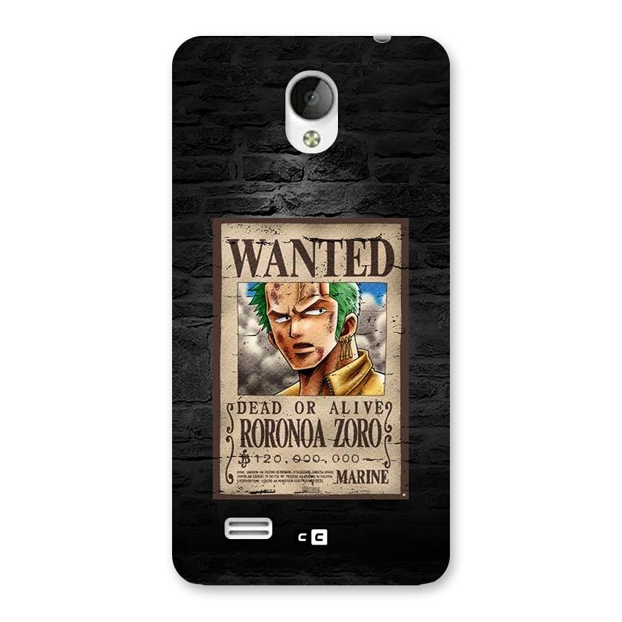 Zoro Wanted Back Case for Vivo Y21