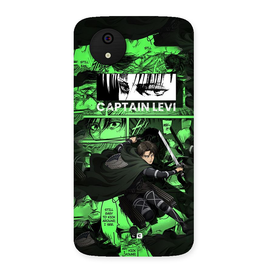 captain Levi Stance Back Case for Canvas A1  AQ4501