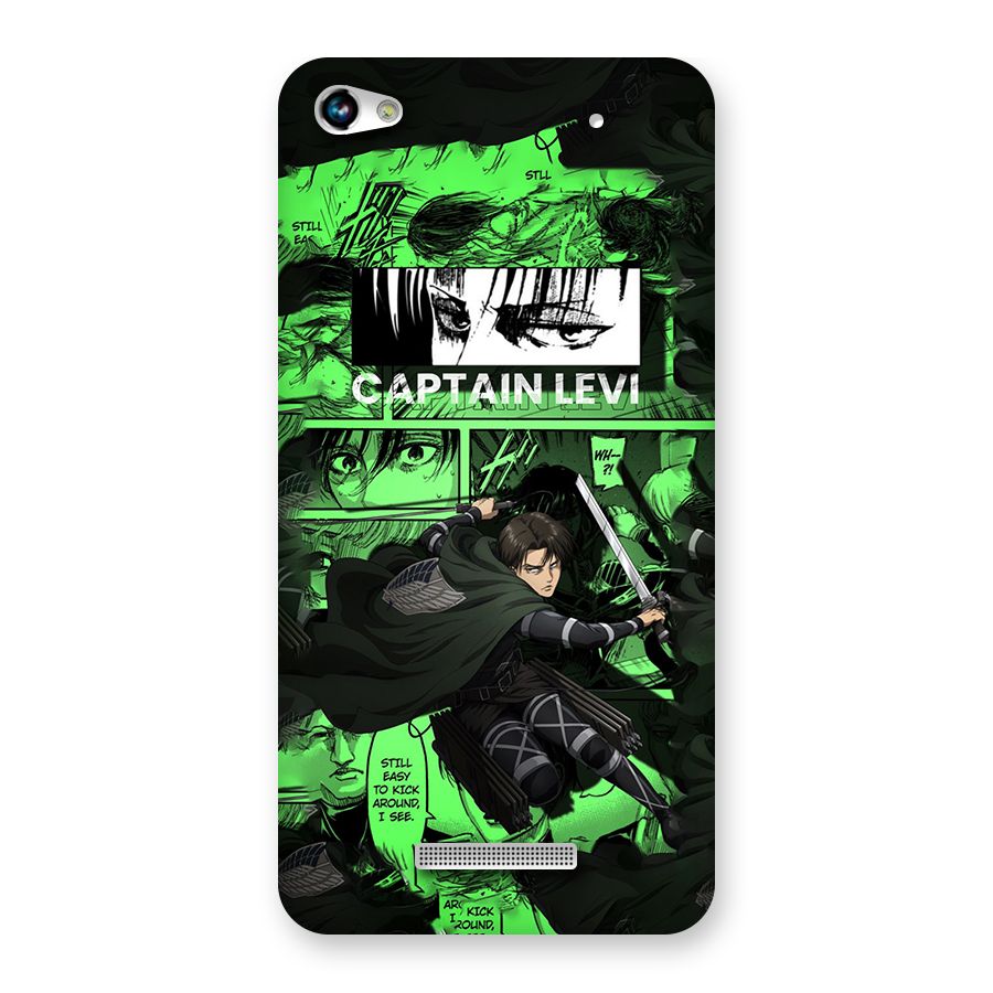 captain Levi Stance Back Case for Canvas Hue 2 A316