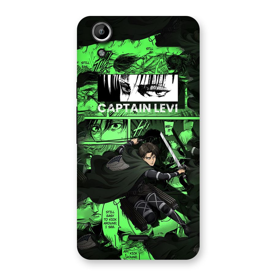 captain Levi Stance Back Case for Canvas Selfie Lens Q345