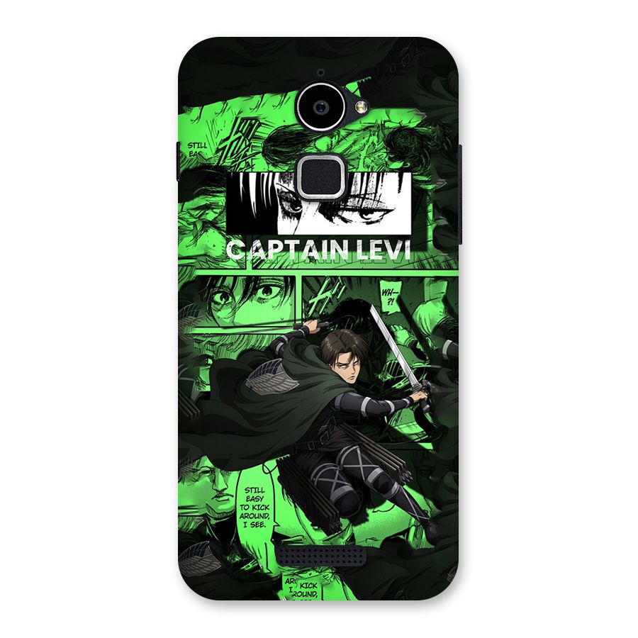 captain Levi Stance Back Case for Coolpad Note 3 Lite
